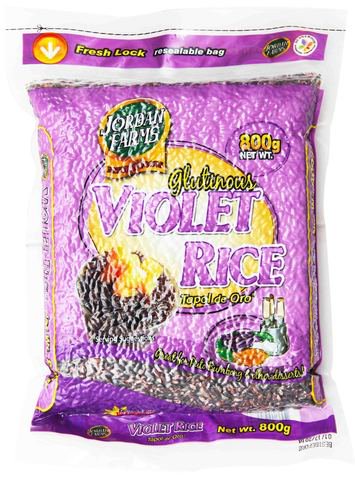 Jordan Farms Violet Rice Tapol De Oro 800 g