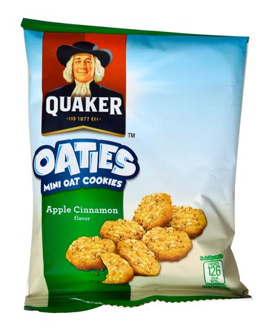 Quaker Oaties Cookies Apple &amp; Cinnamon 28 g