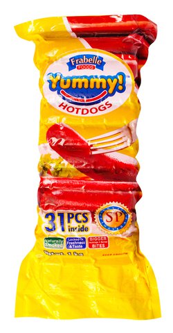 Frabelle Yummy Hotdog Regular 1 kg