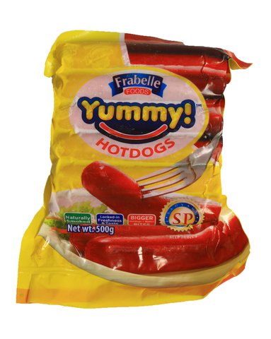Frabelle Yummy Hotdog Regular 500 g