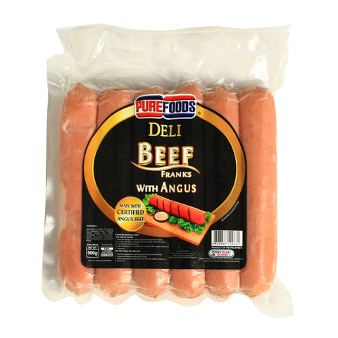 Purefoods Tender Juicy Beef Franks with Angus 500 g