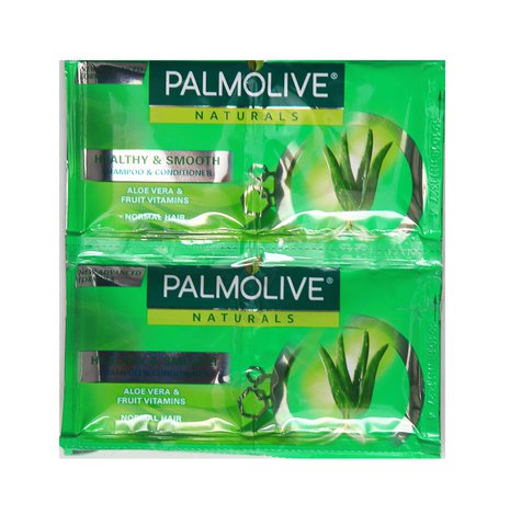 Palmolive Shampoo Healthy &amp; Smooth Hair 1 pack (6 sachets x 13.5 ml)