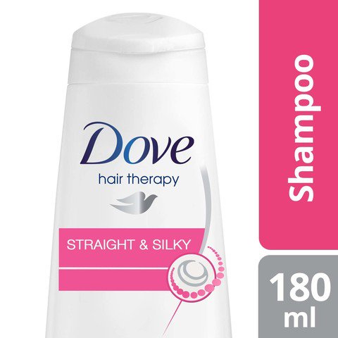 Dove Shampoo Straight &amp; Silky 180 ml