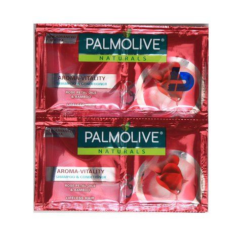 Palmolive Posh Aroma Vitality Shampoo &amp; Conditioner 1 pack (6 sachets x 13.5 ml)