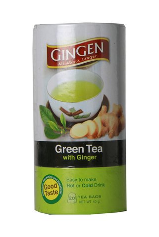 Gingen Green Tea with Ginger 20 pcs /pack