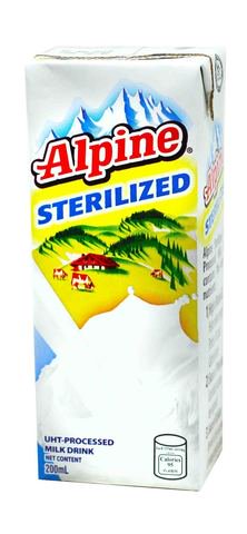 Alpine Sterilized Milk 200 ml