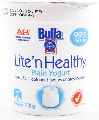 Bulla Lite &amp; Healthy Yogurt Plain 200 g