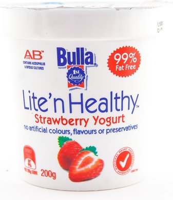Bulla Lite &amp; Healthy Yogurt Strawberry 200 g