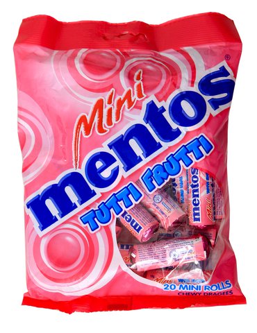 Mentos Mini Rolls Tutti Fruti 20 pcs /pack