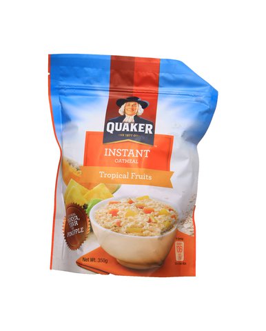Quaker Instant Oatmeal Tropical Fruit 350 g