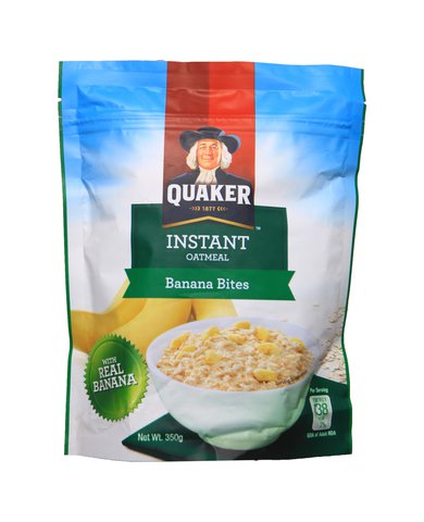 Quaker Instant Oatmeal Banana Bites 350 g
