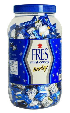 Fres Barley Mint Candy Jar 600 g