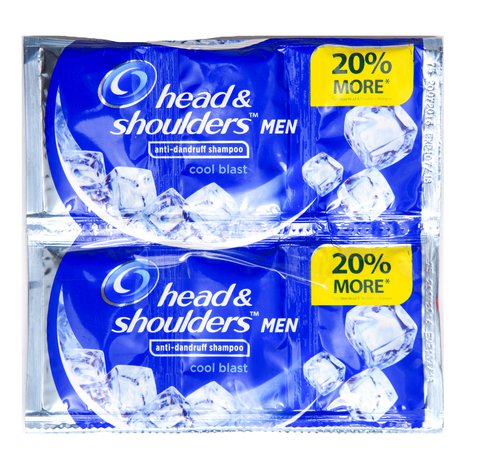 Head &amp; Shoulders Shampoo Cool Blast 1 pack (12 ml x 6 pcs)