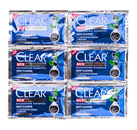 Clear Shampoo Deep Cleanse 1 pack (6 pcs x 10 ml)