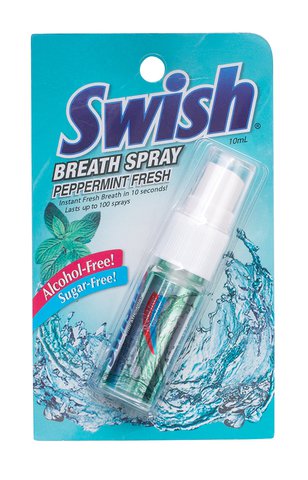Swish Breath Spray Peppermint Fresh 10 ml