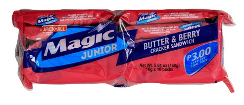 Magic Creams Butter &amp; Berry Junior 10 pcs /pack (160 g)