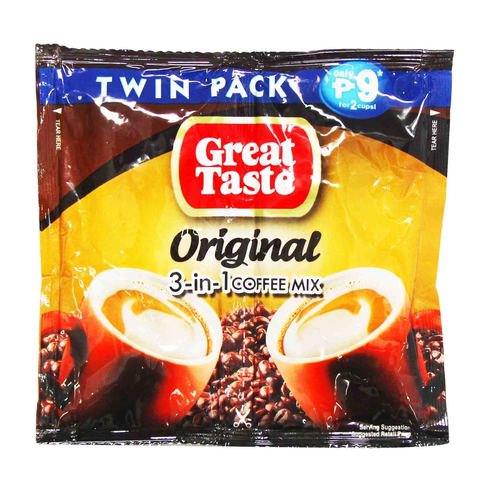 Great Taste 3 In 1 Coffee Twin Pack 33 g
