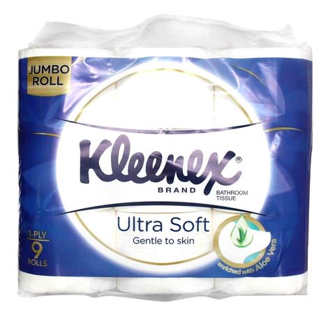 Kleenex Bathroom Tissue 3 Ply 300 Sheets 9 pcs /pack