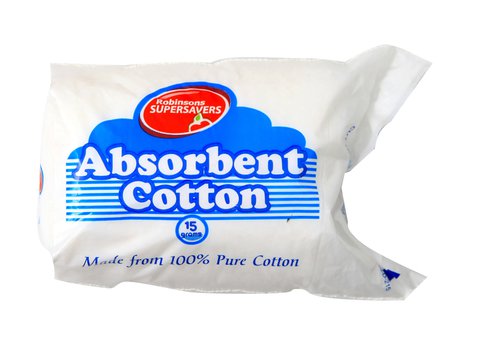 Supersavers Absorbent Cotton 15 g