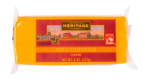 American Heritage Mild Cheddar Block 8 oz
