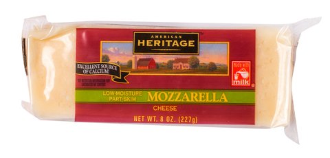 American Heritage Mozzarela Block 8 oz