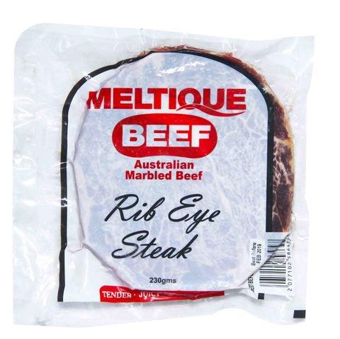 Meltique Beef Australian Marbled Beef -Rib Eye Steak 230 g