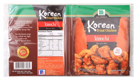 McCormick Korean Fried Chicken Kimchi 95 g