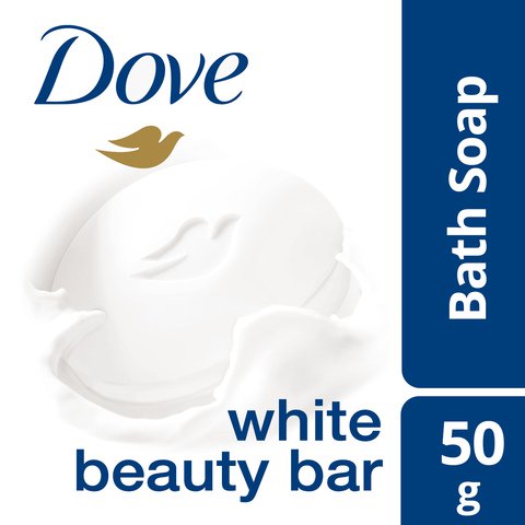 Dove Bar Soap White Beauty 50 g