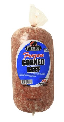 Cebu El Rancho Frozen Corned Beef 1 kg