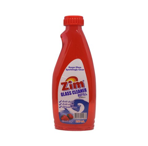 Zim Glass Cleaner Strawberry Refill 250 ml