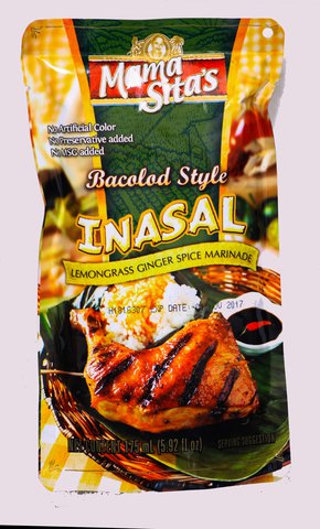 Mama Sita's Bacolod Inasal Lemongrass Ginger Spice Marinade 175 ml