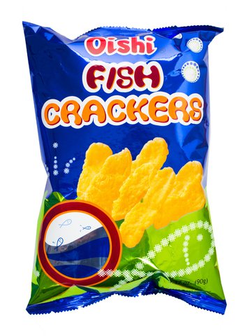 Oishi Fish Crackers 90 g