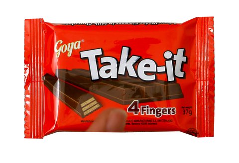 Goya Take It 4 Fingers Wafer 37 g