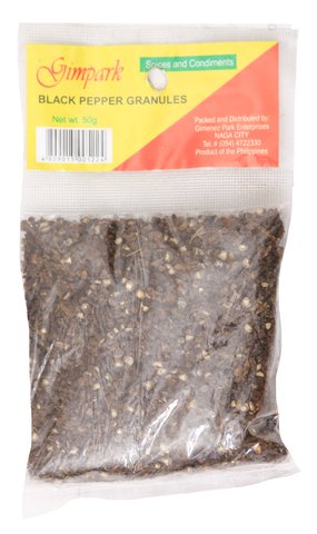 Gimenez Park Black Pepper Granules 30 g