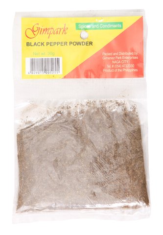Gimenez Park Black Pepper Powder 30 g