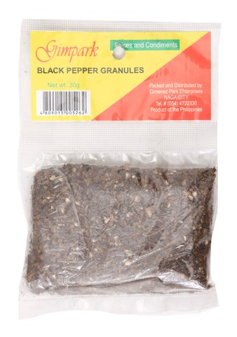 Gimenez Park Black Pepper Granules 50 g