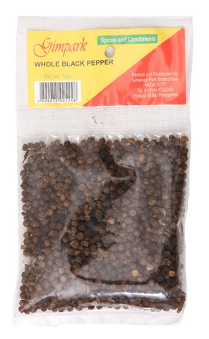 Gimpark Whole Black Pepper 50 g