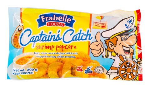 Captain's Catch Shrimp Popcorn 200 g