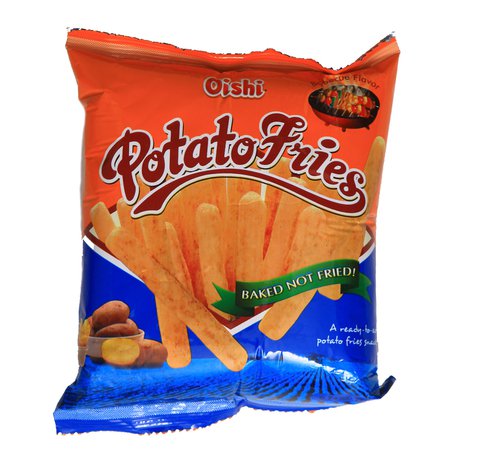 Oishi Potato Fries Barbecue Flavor 21 g