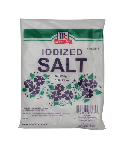 Mc Cormick Iodized Salt 150 g