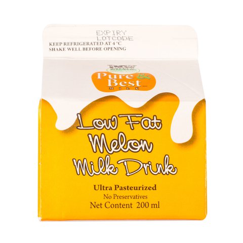 Hacienda Macalauan Pure &amp; Best Melon Milk 200 ml