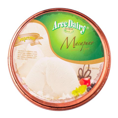 Arce Dairy Supreme Macapuno Ice Cream 1.5 l