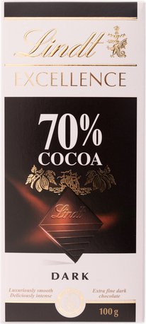 Lindt Excellence 70% Cocoa Dark 100 g