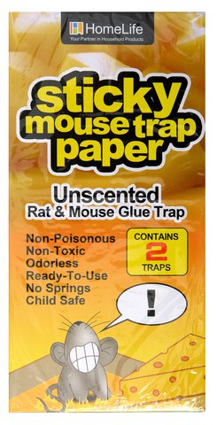 Homelife Sticky Mouse Trap Paper 2 pcs