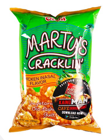 Marty's Chicken Inasal Chicharon 90 g