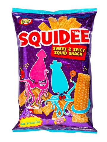 Squidee Sweet &amp; Spicy Squid Snack 100 g