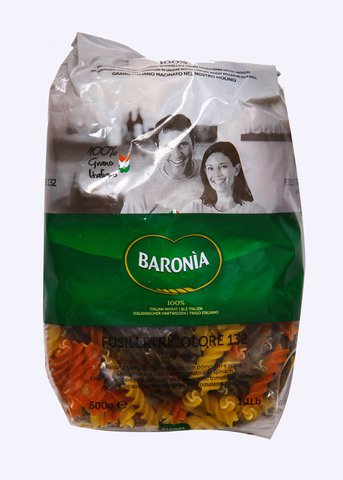 Baronia Fusilli Tricolore 500 g