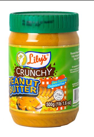 Lily's Crunchy Peanut Butter 500 g