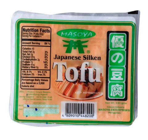 Masoya Enterprises Japapanese Silken Tofu 330 g