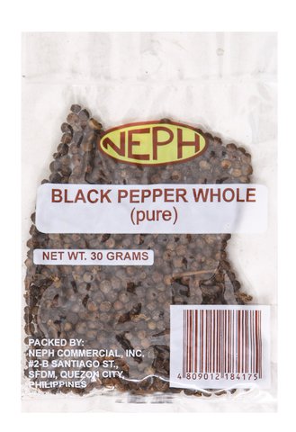 Neph Black Pepper Whole 30 g